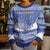 Hanukkah Christmas Kid Ugly Christmas Sweater Love And Lights - Wonder Print Shop