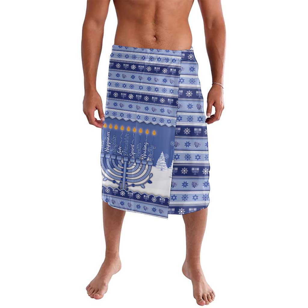 Hanukkah Christmas Lavalava Love And Lights - Wonder Print Shop