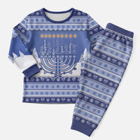 Hanukkah Christmas Pajama Set Love And Lights - Wonder Print Shop