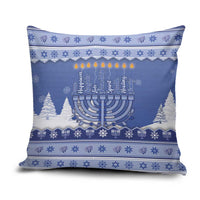 Hanukkah Christmas Pillow Cover Love And Lights - Wonder Print Shop