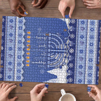 Hanukkah Christmas Puzzle Love And Lights - Wonder Print Shop
