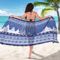 Hanukkah Christmas Sarong Love And Lights - Wonder Print Shop