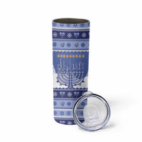 Hanukkah Christmas Skinny Tumbler Love And Lights - Wonder Print Shop