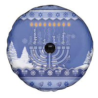Hanukkah Christmas Spare Tire Cover Love And Lights - Wonder Print Shop