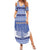 Hanukkah Christmas Summer Maxi Dress Love And Lights - Wonder Print Shop