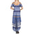 Hanukkah Christmas Summer Maxi Dress Love And Lights - Wonder Print Shop