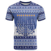Hanukkah Christmas T Shirt Love And Lights - Wonder Print Shop