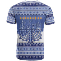 Hanukkah Christmas T Shirt Love And Lights - Wonder Print Shop