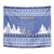 Hanukkah Christmas Tapestry Love And Lights - Wonder Print Shop