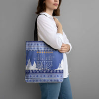 Hanukkah Christmas Tote Bag Love And Lights - Wonder Print Shop