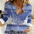 Hanukkah Christmas Women Casual Shirt Love And Lights - Wonder Print Shop