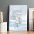 Magical Christmas Canvas Wall Art Unicorn With Cotton Candy Xmas Tree - Wonder Print Shop