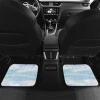 Magical Christmas Car Mats Unicorn With Cotton Candy Xmas Tree - Wonder Print Shop