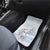 Magical Christmas Car Mats Unicorn With Cotton Candy Xmas Tree - Wonder Print Shop
