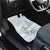 Magical Christmas Car Mats Unicorn With Cotton Candy Xmas Tree - Wonder Print Shop