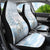 Magical Christmas Car Seat Cover Unicorn With Cotton Candy Xmas Tree - Wonder Print Shop