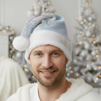Magical Christmas Santa Hat Unicorn With Cotton Candy Xmas Tree - Wonder Print Shop