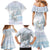 Magical Christmas Family Matching Mermaid Dress and Hawaiian Shirt Unicorn With Cotton Candy Xmas Tree - Wonder Print Shop