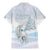 Magical Christmas Family Matching Mermaid Dress and Hawaiian Shirt Unicorn With Cotton Candy Xmas Tree - Wonder Print Shop