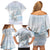 Magical Christmas Family Matching Off Shoulder Short Dress and Hawaiian Shirt Unicorn With Cotton Candy Xmas Tree - Wonder Print Shop