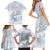 Magical Christmas Family Matching Short Sleeve Bodycon Dress and Hawaiian Shirt Unicorn With Cotton Candy Xmas Tree - Wonder Print Shop