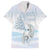 Magical Christmas Family Matching Short Sleeve Bodycon Dress and Hawaiian Shirt Unicorn With Cotton Candy Xmas Tree - Wonder Print Shop