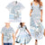 Magical Christmas Family Matching Summer Maxi Dress and Hawaiian Shirt Unicorn With Cotton Candy Xmas Tree - Wonder Print Shop