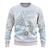 Magical Christmas Ugly Christmas Sweater Unicorn With Cotton Candy Xmas Tree - Wonder Print Shop