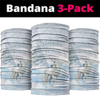 Magical Christmas Neck Gaiter Unicorn With Cotton Candy Xmas Tree - Wonder Print Shop