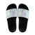 Magical Christmas Slide Sandals Unicorn With Cotton Candy Xmas Tree - Wonder Print Shop