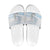 Magical Christmas Slide Sandals Unicorn With Cotton Candy Xmas Tree - Wonder Print Shop