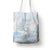 Magical Christmas Tote Bag Unicorn With Cotton Candy Xmas Tree - Wonder Print Shop
