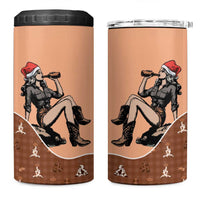 Western Yoke 4 in 1 Can Cooler Tumbler Cowgirl Drinking Wine Christmas - Wonder Print Shop