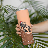 Western Yoke Skinny Tumbler Cowgirl Drinking Wine Christmas - Wonder Print Shop