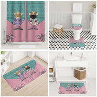 Western Yoke Bathroom Set Meowdy Christmas And A Meow Year - Wonder Print Shop
