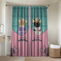 Western Yoke Bathroom Set Meowdy Christmas And A Meow Year - Wonder Print Shop