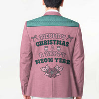 Western Yoke Blazer Meowdy Christmas And A Meow Year - Wonder Print Shop