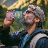 Western Yoke 4 in 1 Can Cooler Tumbler Meowdy Christmas And A Meow Year - Wonder Print Shop