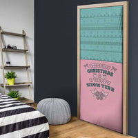 Western Yoke Door Cover Meowdy Christmas And A Meow Year - Wonder Print Shop