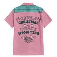 Western Yoke Family Matching Mermaid Dress and Hawaiian Shirt Meowdy Christmas And A Meow Year - Wonder Print Shop