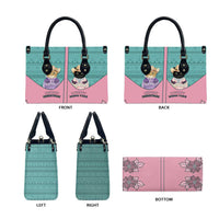 Western Yoke Leather Bag Meowdy Christmas And A Meow Year - Wonder Print Shop