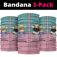 Western Yoke Neck Gaiter Meowdy Christmas And A Meow Year - Wonder Print Shop