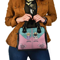 Western Yoke Shoulder Handbag Meowdy Christmas And A Meow Year - Wonder Print Shop