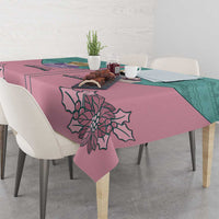 Western Yoke Tablecloth Meowdy Christmas And A Meow Year - Wonder Print Shop