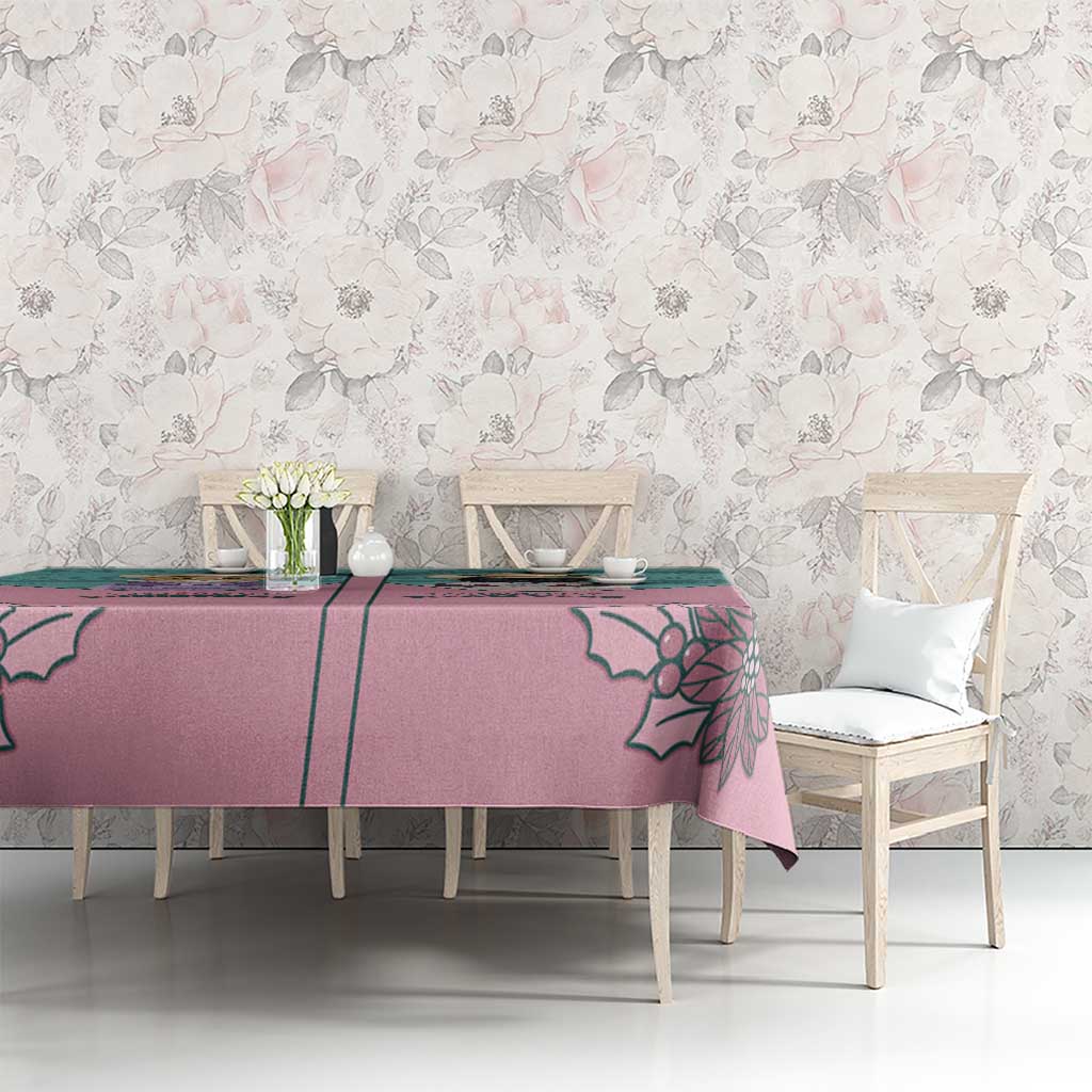 Western Yoke Tablecloth Meowdy Christmas And A Meow Year - Wonder Print Shop