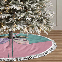 Western Yoke Tree Skirt Meowdy Christmas And A Meow Year - Wonder Print Shop