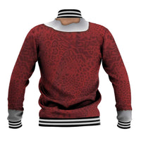 Christmas Costume Baseball Jacket Muscle Santa - Wonder Print Shop