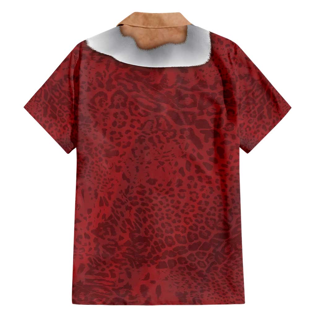 Christmas Costume Hawaiian Shirt Muscle Santa - Wonder Print Shop