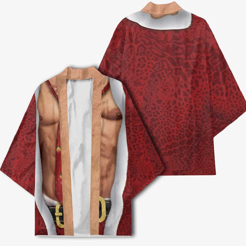 Christmas Costume Kimono Muscle Santa - Wonder Print Shop