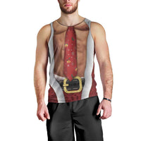 Christmas Costume Men Tank Top Muscle Santa - Wonder Print Shop
